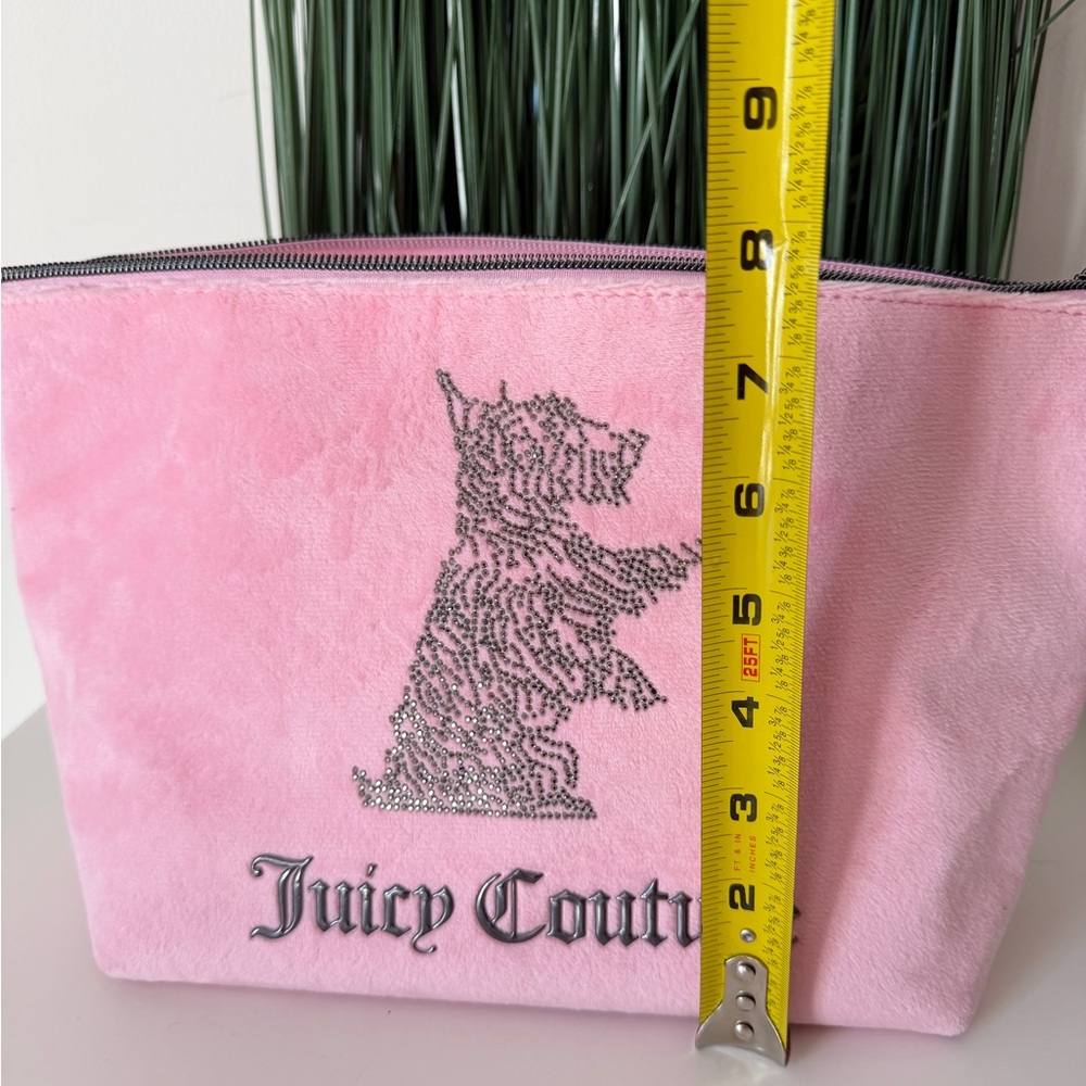 New Juicy Couture Soft Pink Cosmetic Case - Picture 7 of 8